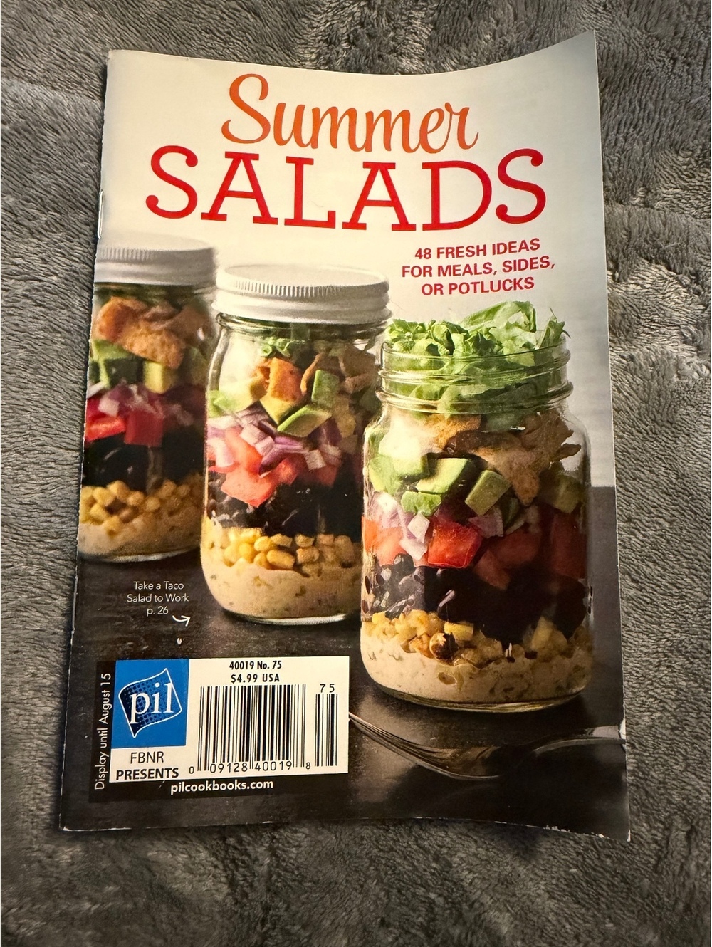 Summer Salads Cookbook Magazine - 48 Fresh Ideas for Meals, Sides, or Potlucks